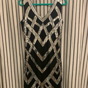 1920s inspired fringe dress. Size L